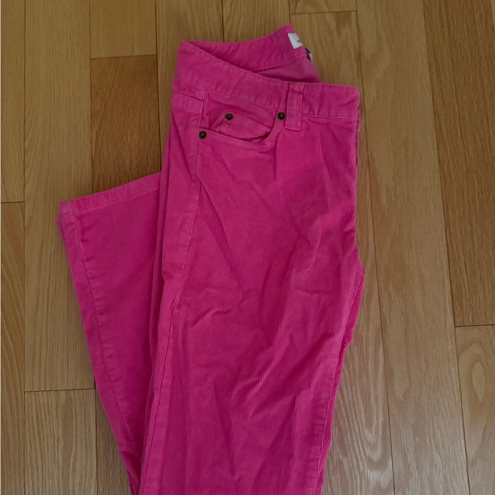 Vineyard Vines Bright Pink Corduroy Trousers - Picture 5 of 5